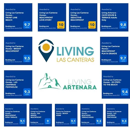 شقة Living Canteras Homes- View Point لاس بالماس دي غران كاناريا